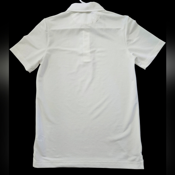 Classy Solid White Polo, Goodfellow & Co, Small - Picture 2 of 4